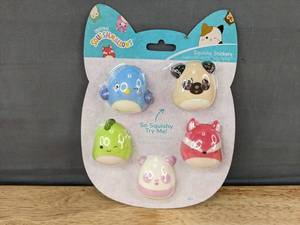 lot 83 image: 5 Squishmallows Original Squishy Stickers - Brand New