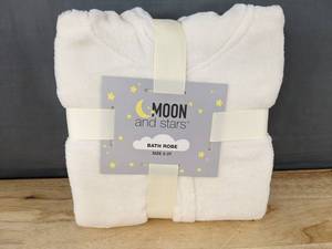lot 88 image: Moon and Stars Bath Robe Size 2-3T - Brand New