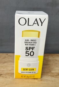 lot 114 image: Olay Dewy Glow SPF 50 Sunscreen Stick - Brand New