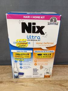 lot 125 image: Nix Ultra Lice Removal Kit $42 Retail - Brand New