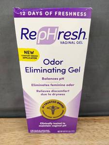 lot 135 image: RepHresh Vaginal Gel Odor Eliminating Gel - Brand New