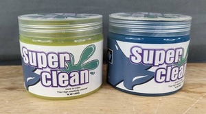 lot 199 image: 2 Super Clean High Elasticity Cleaning Gels, 160g Each - Brand New