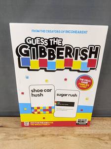 lot 223 image: Guess the Gibberish Party Game - Brand New
