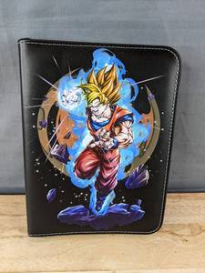 lot 260 image: Brand New Anime Trading Card Binder - Goku and Vegeta Design