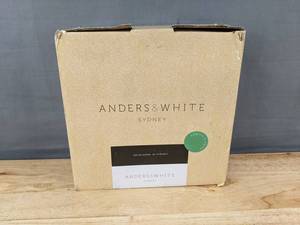 lot 282 image: 4 Anders & White Vegan Bone China Mugs - Brand New