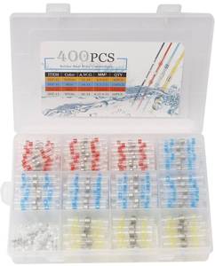 lot 108G image: 400 Piece Heat Shrink Solder Seal Wire Connector Kit - Brand New