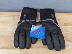 lot 121G image: FAN-TEX Heated Waterproof Gloves Size Small - Brand New