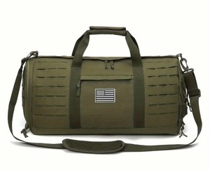 lot 40H image: Tactical Green Duffle Storage 21 Bag - Brand New