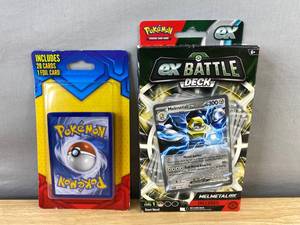 lot 70B image: Pokemon Trading Cards Lot - Melmetal ex Battle Deck & Blister 20 Cards & 1 Foil Card - Brand New