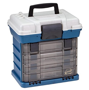 lot 233 image: Plano 1364 4-By Rack System 3650 Size Tackle Box, Premium Tackle Storage
