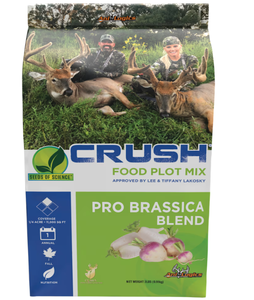 lot 256 image: LOT OF 2 Ani-Logics CRUSH Brassica Blend Food Plot Mix Deer Supplement