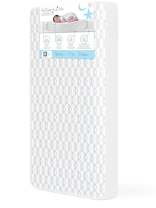 lot 273 image: Dream On Me Breathable Full-Size Firm Foam Crib & Toddler Mattress