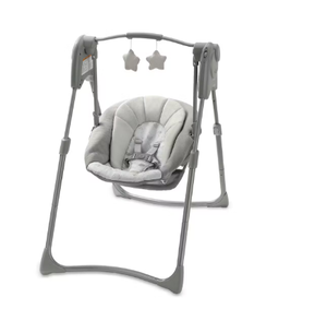 lot 287 image: Graco Slim Spaces Compact Baby Swing