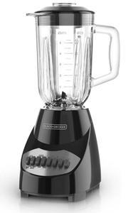 lot 407 image: BLACKDECKER 10-Speed Countertop Blender, BL2010BG, 6-Cup Glass Jar, Dishwasher-Safe, Stainless Steel Blade, Suction Feet