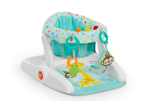 lot 430 image: Bright Starts Learn-to-Sit 2-Position Baby Floor Seat with Toys