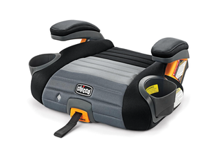 lot 432 image: Chicco GoFit ClearTex Plus Backless Booster Car Seat, Latch Attachment