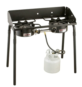lot 4 image: Camp Chef Explorer 2 Burner 60,000 BTU Outdoor Camping Tailgating Cooking Stove