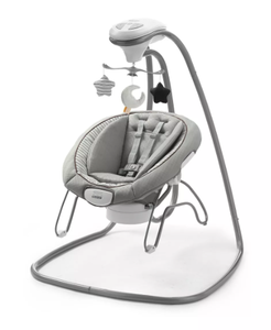 lot 29 image: Graco DuetConnect Deluxe Multi-Direction Baby Swing and Bouncer - Britton