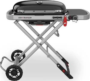 lot 61 image: Weber Traveler Propane Grill