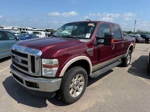 lot 11 image: 2008 Ford F-350 Lariat 4x4 Powerstroke