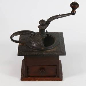 lot 40 image: Antique Coffee Grinder