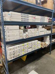 lot 50 image: HUGE LOT of NEW Crestron Electronics Professional Audio Video & Control Items & Equipment