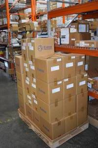 lot 65 image: HUGE LOT of Mostly New Extron Cable Cubby Furniture Mountable Connectivity Enclosures for AV Power and Cable Management
