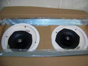 lot 12 image: Pair of JBL Commercial-Grade Control 16CT In-Ceiling Audio Loudspeakers