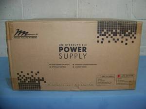 lot 85 image: New in Box  Middle Atlantic UPS-S2200R Rack-Mounted Uniterruptible Power Supply System