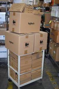 lot 66 image: Large Lot of New Logitech Tap PC Mount Professional Discreet Installation Mount for Mini PCs or Chromeboxes