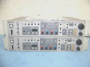 lot 74 image: Lot of 2 - Sony Pro Video Camera Control Units