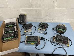 lot 107 image: Lot of Miscellaneous Chinly DMX LED Lighting Control Modules