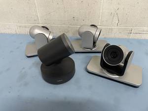 lot 109 image: Logitech and Polycom Pan Tilt Zoom Video Camera LOT