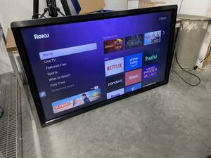 lot 136 image: CleverTouch 65 Plus Series Interactive Touchscreen Electronic Whiteboard Video Monitor  Display with Built-in Wi-Fi Wireless Android