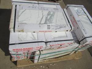 New Polished REAL Italian Marble Tile. Statuario Classico. 2 ft. x 1 ft. 210 sq. ft.