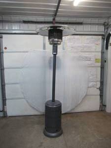 Outdoor Space Heater with cover Model 62108