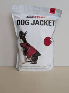 lot 12 image: NEW 32 DEGREES HEAT DOG JACKET MEDIUM