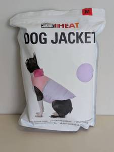 lot 13 image: NEW 32 DEGREES HEAT DOG JACKET MEDIUM