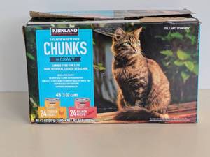 NEW KIRKLAND SIGNATURE 2-FLAVOR VARIETY PACK CHUNKS IN GRAVY