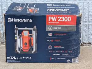 lot 124 image: HUSQVARNA PW 2300 POWER WASHER