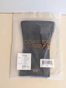 lot 96 image: COPPER FIT ELITE SM KNEE COMPRESSION SLEEVE