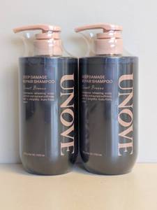 lot 99 image: NEW UNOVE DEEP DAMAGE REPAIR SHAMPOO 2PK.