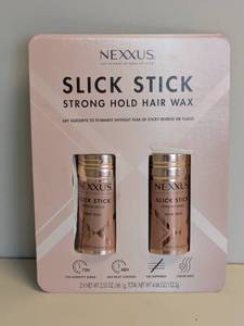 lot 103 image: NEW NEXXUS SLICK STICK STRONG HOLD HAIR WAX