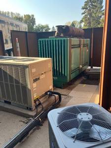 Onan 130.0DFE-15R Industrial Diesel Generator with Controls