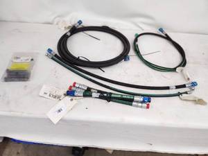 lot 37 image: Eaton Aeroquip Hydraulic Hoses Assorted Lot GH781-8 and More