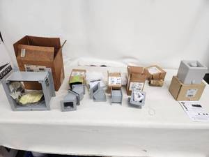 lot 48 image: Lot of Hoffman Conduit Fittings and AB 855H Range C Sounder