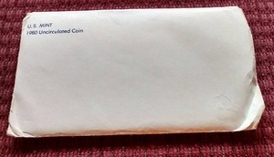 lot 6 image: 1980 U.S. Mint Uncirculated Set