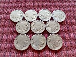 lot 23 image: (10) Buffalo Nickels