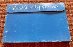 lot 28 image: 1972 U.S. Mint Proof Set