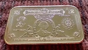 lot 48 image: Cool 1 oz. Copper Bar